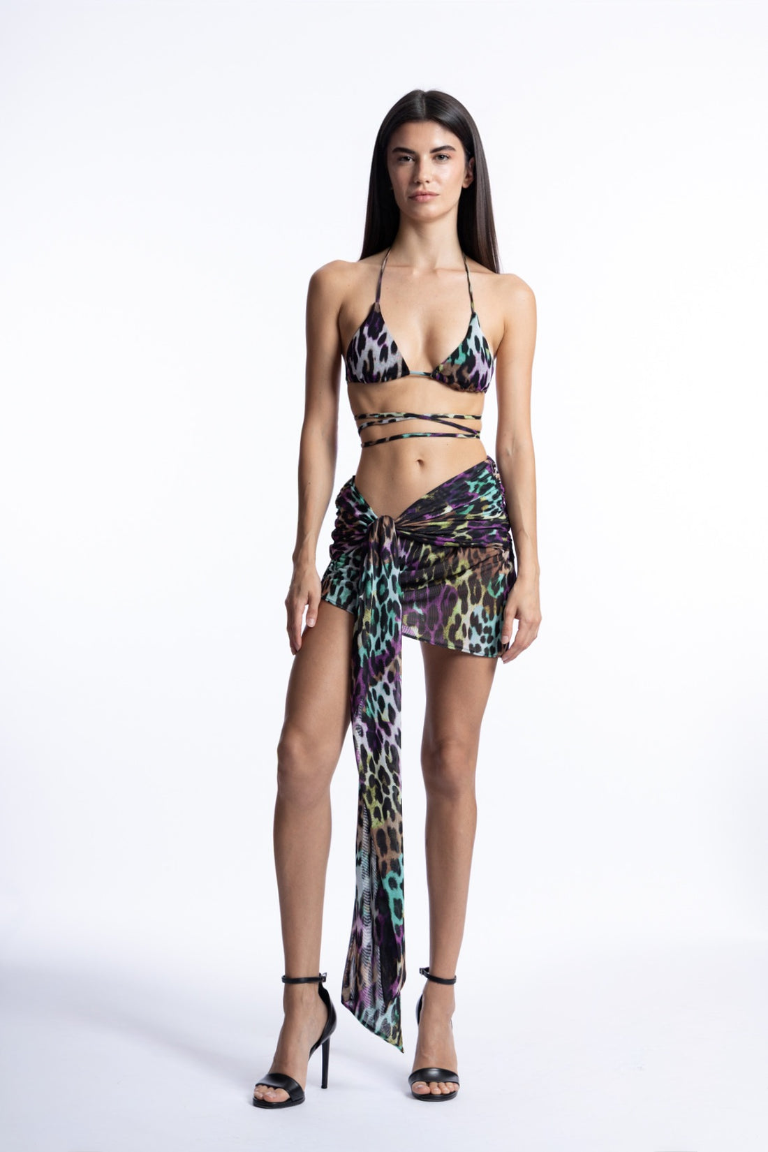 Skirt nodo Leopard